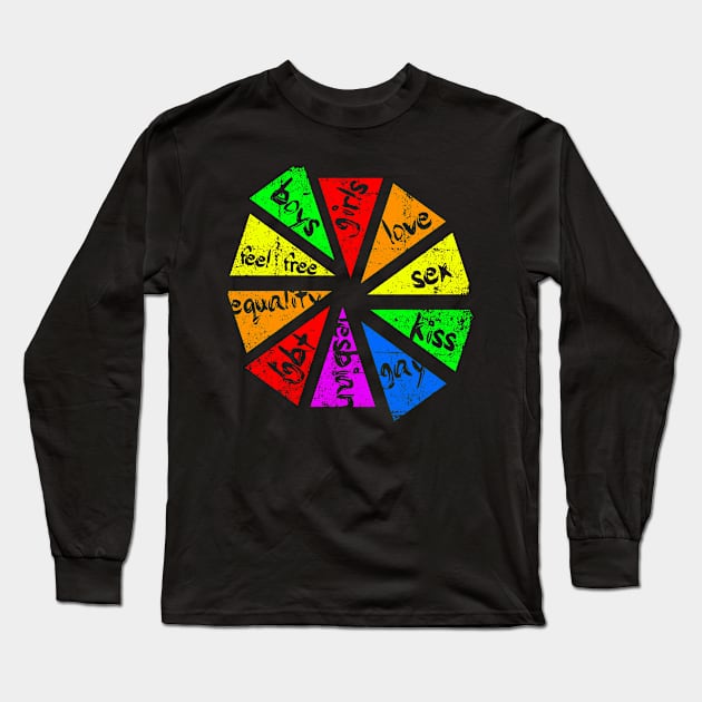 gay gay life lgbt live homo Long Sleeve T-Shirt by Johnny_Sk3tch